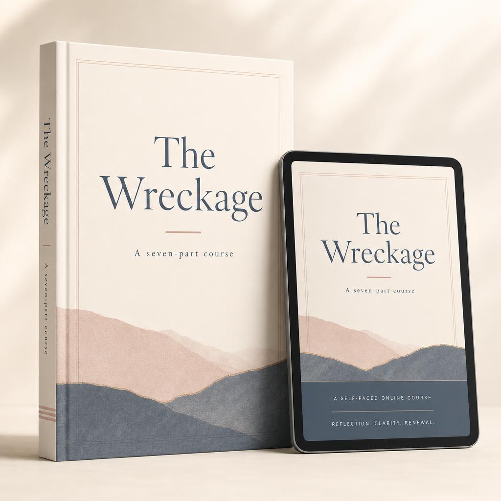 The Wreckage course, a seven-part written course